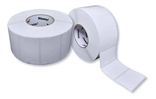 [076051PB011P0000C3G3K0] Etiqueta Poliéster Blanco 3x2 (76x51 Mm) Rollo 3,000 Pzas C3