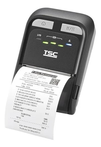[99-082A101-0001] Impresora Móvil De Ticket Y Etiquetas Tsc Tdm-20 Bluetooth
